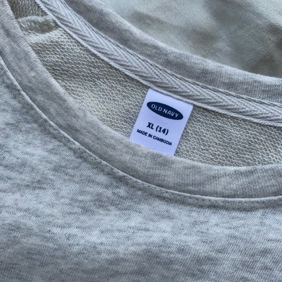 OLD NAVY Girls Graphic Print Sweatshirt - Picture 5 of 5